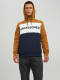 Jack & Jones ESSENTIALS hoodie JJELOGO met logo rubber