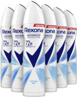 Rexona Women Advanced Protection Cotton Dry deodorant - 6 x 150 ml - voordeelverpakking