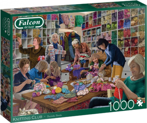 Falcon legpuzzel The Knitting Club 1000 stukjes