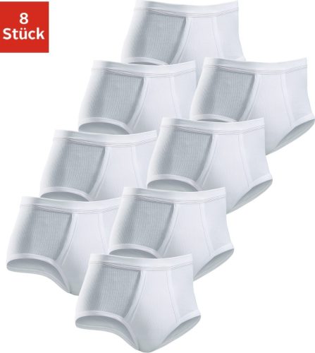 Clipper Slip eenvoudige basic voor elke dag van dubbelrib (8 stuks)