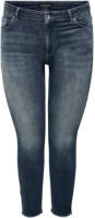 ONLY CARMAKOMA cropped skinny jeans CARWILLY blue black