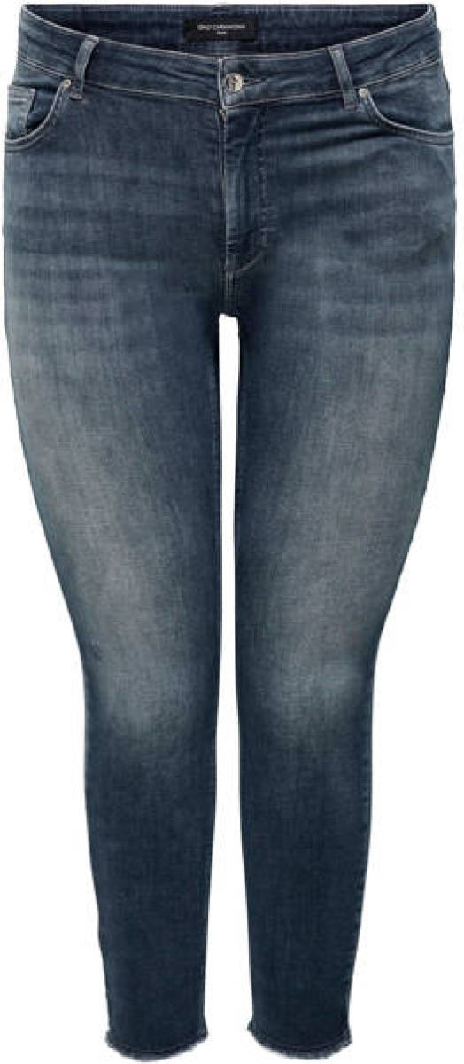 ONLY CARMAKOMA cropped skinny jeans CARWILLY blue black