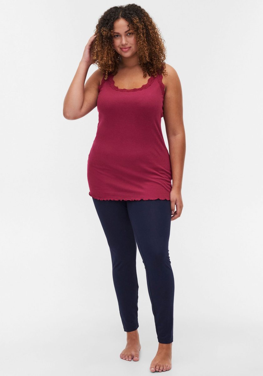 Zizzi Legging met stretchaandeel