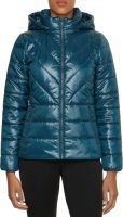 Calvin klein Gewatteerde jas met afneembare capuchon
