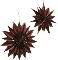 BOLTZE Sierster Kassia van papier, diameter ca. 40 cm (2 stuks)