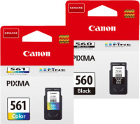 Canon PG-560 + CL-561 Cartridge Combo Pack