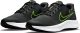 Nike Star Runner 3 sneakers antraciet/zwart/groen