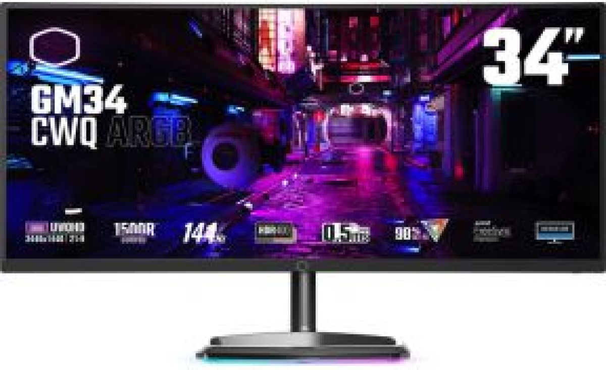 Cooler Master CoolerMaster Monitor GM34-CWQ ARGB