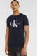 CALVIN KLEIN JEANS T-shirt met logo night sky
