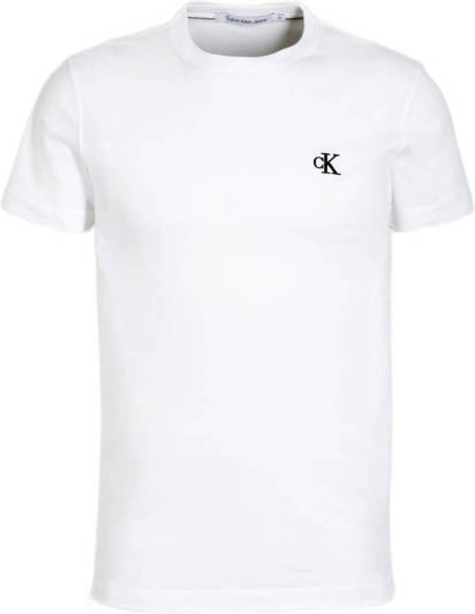 CALVIN KLEIN JEANS T-shirt bright white