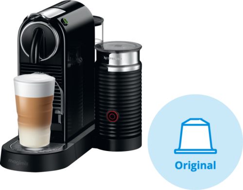 Magimix CitiZ & Milk Limousine Black M196 Nespresso machine