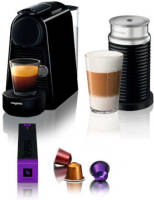 Magimix ESSENZA ZWART + AERO Nespresso machine + melkopschuimer