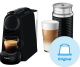 Magimix ESSENZA ZWART + AERO Nespresso machine + melkopschuimer