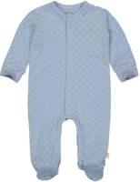 LEVV newborn baby boxpak LNIKANOS met all over print zachtblauw