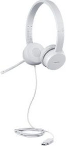 Lenovo 110 Stereo USB Headset Bedraad Pols Oproepen/muziek USB Type-A Grijs