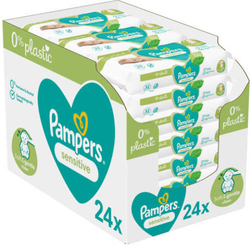 Pampers Sensitive 24 x 52 Babydoekjes