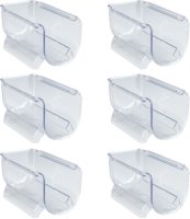 Wenko Wijnflessenhouder stapelbaar, kastinzet voor flessen (set, 6 stuks)