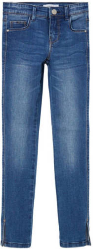 NAME IT KIDS skinny jeans NKFPOLLY dark blue denim