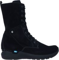 Wolky Zigzag Veterboot  Zwart
