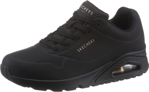 Skechers Sneakers met sleehak Uno - Stand on Air met fijne perforatie