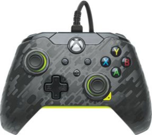 PDP Wired Controller - Electric Carbon (Xbox Series/Xbox One)