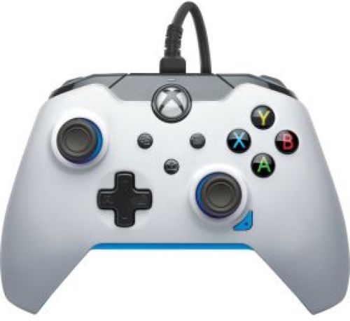 PDP Wired Controller - Ion White (Xbox Series/Xbox One)