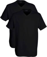 Ceceba +size T-shirt (set van 2) zwart