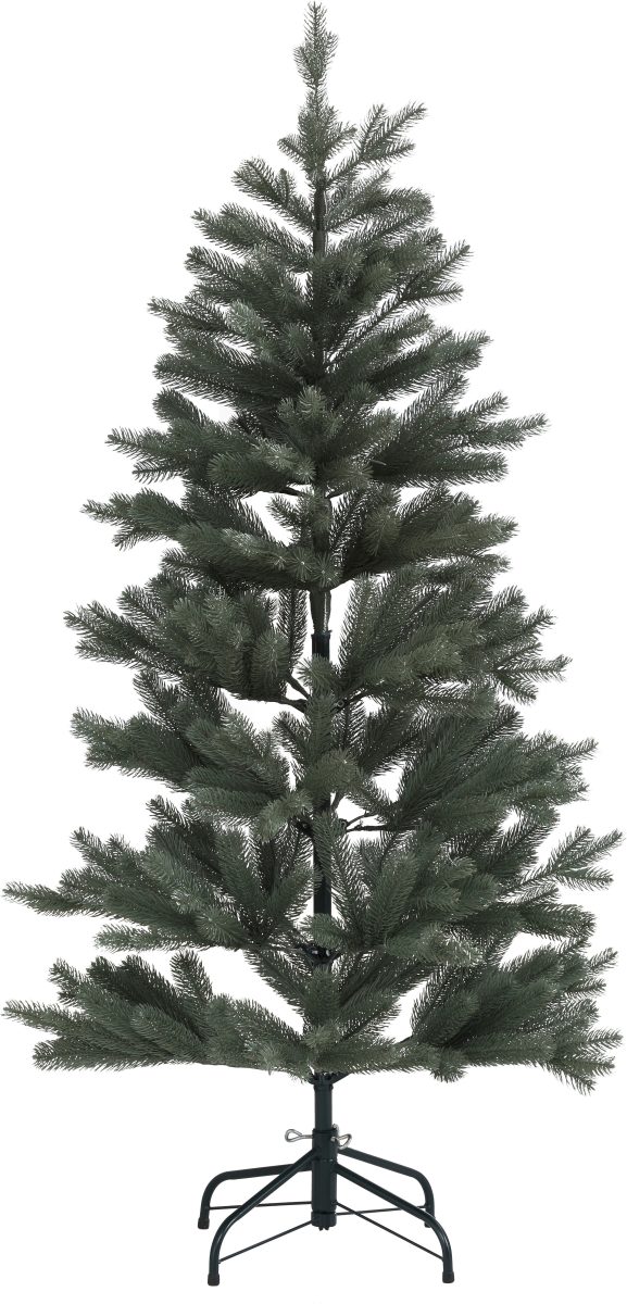 Myflair Möbel & Accessoires Kunstkerstboom Grey/Green met metalen standaard en buigbare twijgen