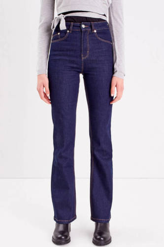 Cache Cache high waist bootcut jeans denim brut