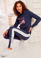 H.I.S Hoodie met logoprint en kangoeroezak
