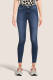 Only Onlblush Mid Ankle Raw Skinny Jeans Dames Blauw