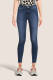 Only high waist skinny jeans ONLBLUSH dark denim