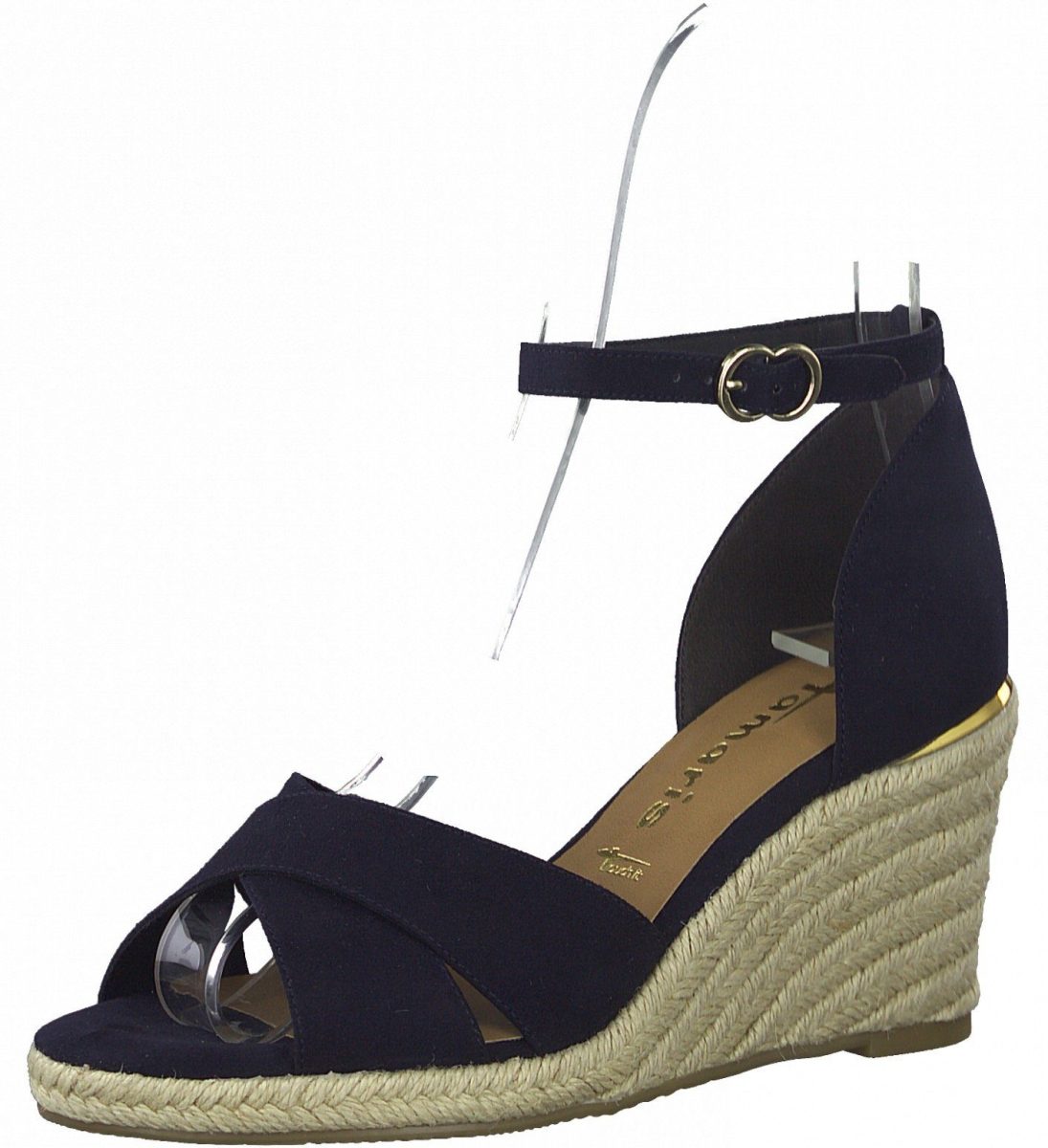 Tamaris Sleehaksandaaltjes met touch it-demping