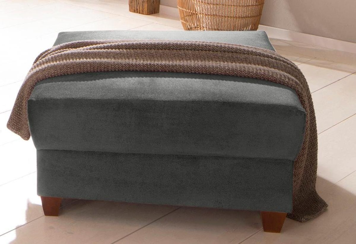 Home affaire Hocker KERSTIN passend bij de serie "kerstin", ook in aqua clean-bekleding voor het gemakkelijke reinigen met water