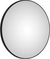 Talos Make-upspiegel rond, in matzwart ø 120 cm