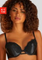 Lascana Push-up-bh in unieke satijn-look