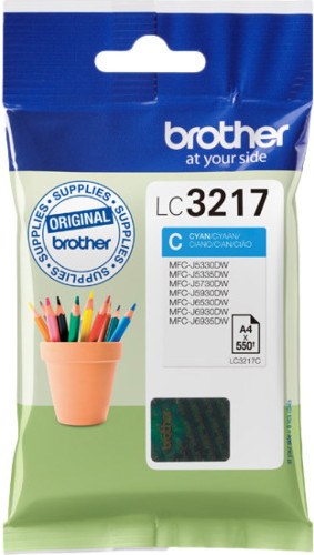Brother LC-3217C Cartridge Cyaan