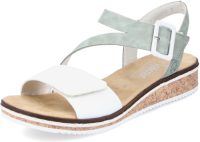 Rieker Sandalen met asymmetrische riempjes