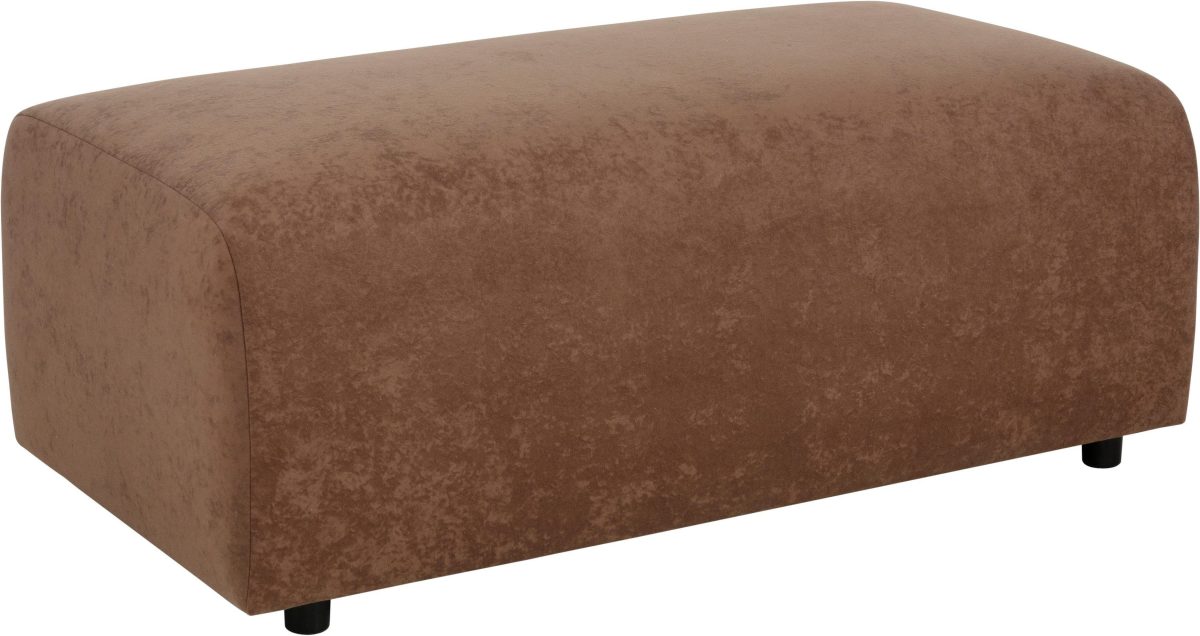 Home affaire Hocker Riveo met boxspringvering, ook met cord-bekleding