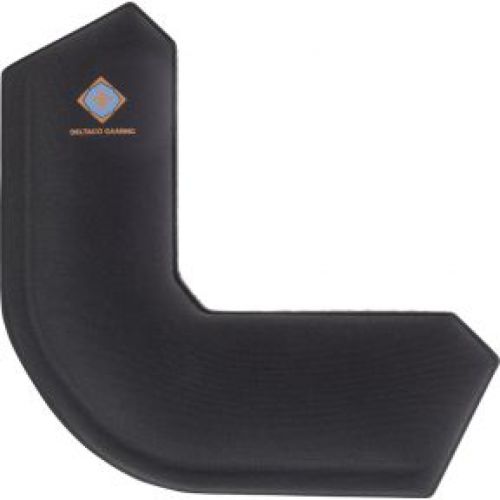 Deltaco Gaming Wristpad Corner, 15.9x15.9cm, 21mm thick - Black