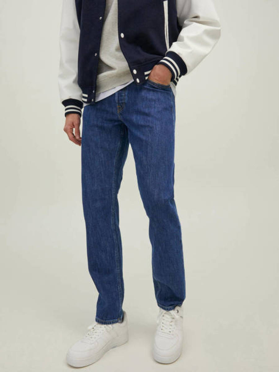 Jack & Jones JEANS INTELLIGENCE regular fit jeans JJIMIKE JJORIGINAL mf 486 blue denim