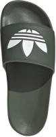 adidas Originals Adilette Lite badslippers donkergroen/wit