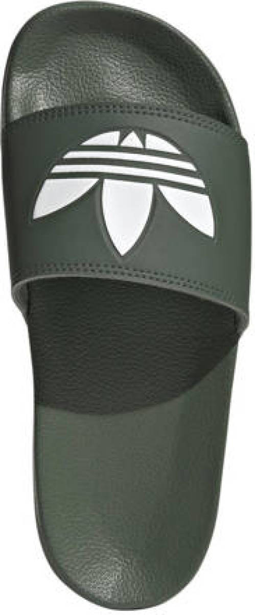 adidas Originals Adilette Lite badslippers donkergroen/wit