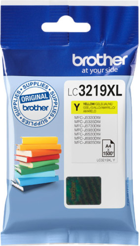 Brother LC-3219 XL Y Cartridge Geel