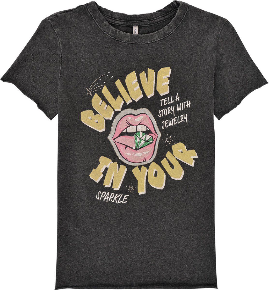T-shirt Korte Mouw Only  KOGLUCY