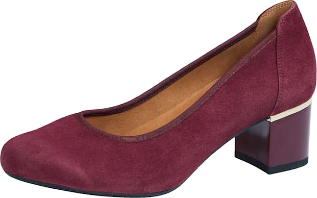 Pump met extravagante hak MONA Bordeaux