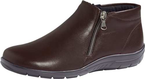Enkellaarsje in klassieke look Naturläufer Bordeaux