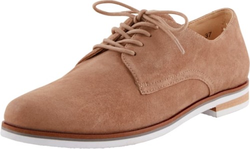 Veterschoen in klassieke look MONA Taupe
