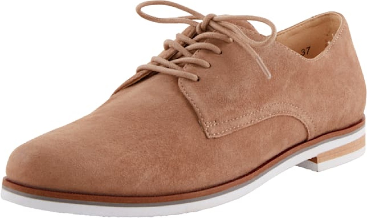 Veterschoen in klassieke look MONA Taupe