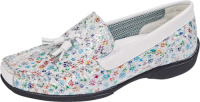 Mocassin met karakteristieke mocassinnaad Naturläufer Multicolor/Wit